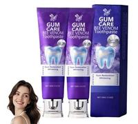 Gum Therapy Bee Venom Toothpaste, Bee Venom Dental Treatment Toothpaste, BeeRenew Teeth Whitening Gel, Natural Ingredients for Men Women, Teeth Whitening, Fresh Breath (2PC)