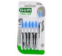 GUM Trav-Ler 6 Interdental Brushes Reusable (Size : 1619 : 2,6 mm)