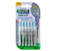 NEW GUM Interdental Brushes Trav-Ler 2.0mm Grey 6 pieces