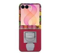 Gumball Capsule Game Graphic PU Leather Flip Case Cover For Samsung Galaxy Z Flip 8