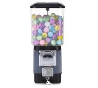Gumball Machine for Kids, Candy Vending Machines, 200 Empty Balls, 100 Stainless Steel Tokens, for Home, Shopping Mall, Coffee Shop B
