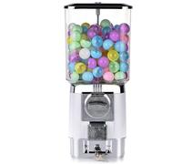 Gumball Machine for Kids, Coin Operated Candy Vending Machine, Includes 200 Empty Balls & 100 Stainless Steel Tokens for Game Stores and Parties