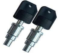Gumball Machine Lock and Key - Locks & Keys for Gumballs Machines are The Classic Bubble Gum & Candy Machine Lock & Key. Gumball Machine Lock Replacement Top Lid Lock & Key 1/4" Thread (2pc - Key Y1)