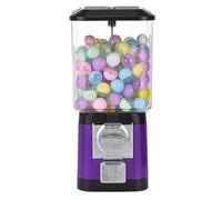 Gumball Machine Vending Dispenser - Coin Operated Candy Machine with Capsules and Tokens for Retail Stores and Game Rooms, Large Capacity for Kids