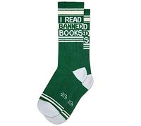 Gumball Poodle I Read Banned Books women's and men's sock