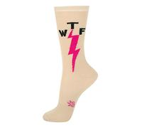 Gumball Poodle Unisex Crew Socks - WTF (Sparkles!)-(UK adult 5-12)