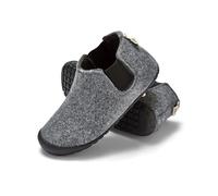 Gumbies Brumby Boot Indoor & Outdoor Slippers | Easy Slip On House Shoes with Recycled Materials, Ideas for Gift Giving for Men & Women, Grey & Charcoal, UK 3