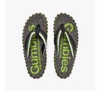 Gumbies Cairns Flip-Flops | Unisex Soft-Footbed Sandals with Recycled Rubber Outsole & Cotton Straps | Lightweight, Comfortable & Stylish Summer Footwear | Lime | EU 43