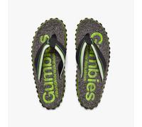 Gumbies Cairns Flip-Flops | Unisex Soft-Footbed Sandals with Recycled Rubber Outsole & Cotton Straps | Lightweight, Comfortable & Stylish Summer Footwear | Lime | EU 45
