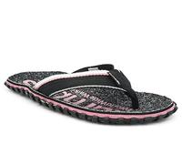 Gumbies Cairns Unisex Flip Flops with Supersoft Cotton Toe Post, Fabric Footbed & Recycled Rubber Sole - Comfort Guaranteed