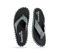 Gumbies Duckbill Flip-Flops | Unisex Amphibious EVA Flip-Flops with Recycled Rubber Outsole & PET Webbing Straps | Adventure-Ready Land & Water Footwear | Black & Grey | EU 47