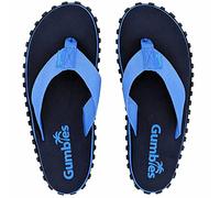 Gumbies Duckbill Unisex Flip-Flops with Recycled Plastic Straps and Recycled Rubber Sole - Comfort Guaranteed - Navy - 6