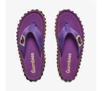 Gumbies ISLANDER Unisex Adults CasualSlip-On Flip-Flops-Classic Purple