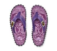 Gumbies ISLANDER Unisex Flip-Flops Lime Hibiscus