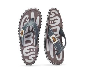 Gumbies Islander Unisex Flip Flops, with Supersoft Cotton Toe Post and Durable Recycled Rubber Sole - Comfort Guaranteed