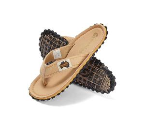 Gumbies Islander Unisex Flip Flops, with Supersoft Cotton Toe Post and Durable Recycled Rubber Sole - Comfort Guaranteed