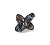 Gumbies Islander Flip-Flops | Unisex Classic Canvas Flip-Flops with Recycled Rubber Outsole & Cotton Footbed | Contoured, Lightweight & Everyday Comfortable | Midnight Black | EU 45