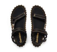 Gumbies Mens Tracker Unisex Sandals Black Textile - Size UK 6