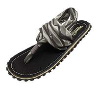 Gumbies Model Slingback | Women's Toe Separator Shoes Toe Separator Sandals | Bathing Slippers | Size 36-43, black, 12 UK
