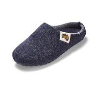 Gumbies Outback Indoor & Outdoor Slippers, Easy Slip On House Shoes with Recycled Materials, Ideas for Gift Giving for Men & Women, Navy & Grey, UK 10