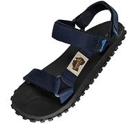 Gumbies Scrambler Unisex Sandals with Recycled Plastic Straps and Recycled Rubber Sole - Comfort Guaranteed - Navy 6.5