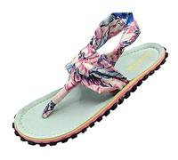 Gumbies Slingback Sandals | Unisex Flip-Flop Style with Recycled Rubber Sole, Cotton Canvas Toe Post & Stretchy Back Straps | Casual, Comfortable & Travel-Ready Footwear | Navy | EU 38