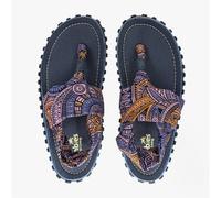 Gumbies Slingback Sandals | Easy Slip On | Comfy Textile Strpas and Recycled Rubber Sole - Comfort Guaranteed - Aztec 3