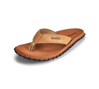 Gumbies Vegovert Flip-Flops | Unisex Flip-Flops with Bloom® Foam Footbed & Recycled Rubber Outsole | Lightweight, Soft & Comfortable Summer Sandals | Tan | EU 45