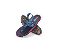 Gumbies Slingback Sandals | Unisex Flip-Flop Style with Recycled Rubber Sole, Cotton Canvas Toe Post & Stretchy Back Straps | Casual, Comfortable & Travel-Ready Footwear | Aboriginal | EU 36