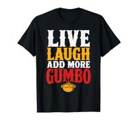 Gumbo Fan Cajun Cuisine Cook Louisiana Value Graphic T-Shirt