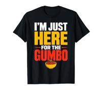 Gumbo Lover Cajun Food Louisiana Value Graphic T-Shirt