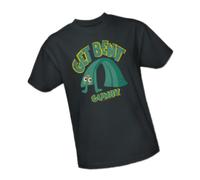 Gumby Get Bent Unisex T Shirt, Charcoal, XX-Large