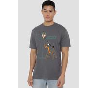 Gumby Outlines T Shirt, Charcoal Other Charcoal 4XL