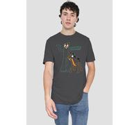 Gumby Outlines T-Shirt, Charcoal | Size: Large Gumby Charcoal L