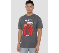 Gumby U Mad Bro T Shirt, Charcoal Other Charcoal XL