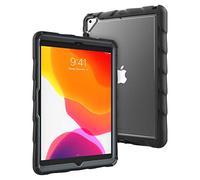 Gumdrop DropTech Case for Apple iPad 10.2 7th and 8th Gen (2020) Tablet for Business and Office Essentials - Rugged, Shock Absorbing, Extreme Drop Protection, Slim and Snug Fit (Black)