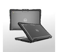 Gumdrop DropTech Hard Shell Laptop Case Fits Dell Chromebook 3120 | 3110 | 3100 (Clamshell) Rugged Drop Tested Shockproof Reliable Device Protection for K-12 Students Teachers and Classrooms - Black