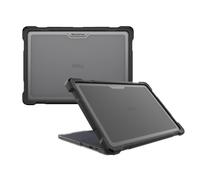Gumdrop SlimTech Custom Case Fits Dell Chromebook 11 (Clamshell) - Lightweight Protection, Rubberized Thread on Sides, Seamless Asset Tagging, Embelishment Friendy for School or Work - Black