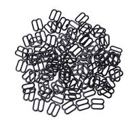 GUMEI 100pcs Metal Lingerie Adjustable Sewing Bra Sliders Rings Buckles DIY 6mm-15mm