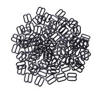 GUMEI 100pcs Metal Lingerie Adjustable Sewing Bra Sliders Rings Buckles DIY 6mm-15mm