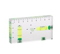 GUMEI High Precision Transparent Two Direction Magnetic Level Bubble Mini Level