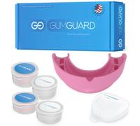 GumGuard Denture Mouth Guard Soft Adjustable Fit Upper and Lower Arches Relief from Crunching and Squeezing - Ideal for Denture Wearers and Implant Patients Ultra Soft