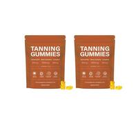Gummies Bronzers 2026, 20 Days, 5 in 1 Antioxidants, Beta Carotene Lycopene, Accelerates Tan, Protects Skin, Improves Natural Radiance, For Men and Women
