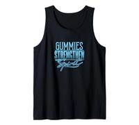 Gummies Strengthen My Spirit Funny Spirituality Tank Top