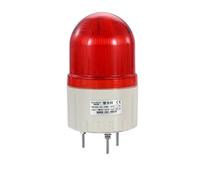 GUMMMY Led Alert Lamp SV-JS80 Alarm Light with Buzzer 12V/24V/220V Strobe Warning Red/Green/Blue/Yellow Small Tower Light waterproof(Red Buzzer AC220V)