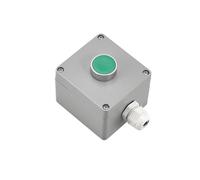 GUMMMY Metal button control box cast aluminum junction box waterproof box splash proof box emergency stop button start reset electric(1Hole-03)