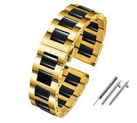 GUMMMY Smart watchband 20mm 22mm Ceramic bracelet For Samsung gear S2 S3 S4 Replacement Strap For HUAWEI watch2 Pro gt2 magic bands(10,18mm)