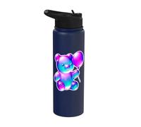 Gummy Bear Candy Balloon Stainless Steel Insulated Water Bottle