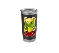 Gummy Bear Candy Yellow Red Stainless Steel Insulated Tumbler