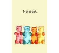 Gummy Bear Notebook - Cute Lined Journal | 120 Pages | Fun Candy-Themed Writing Book: Colorful Bear Design | Perfect for School, Journaling, or as a Gift for Kids, Teens, and Candy Lovers